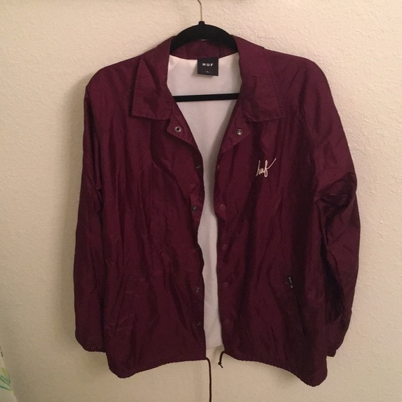 Huf collared windbreaker/bomber - Picture 1 of 7